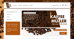 Desktop Screenshot of kaffeemueller.de